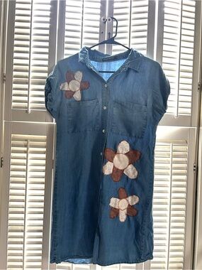 Upcycled Flower Dress